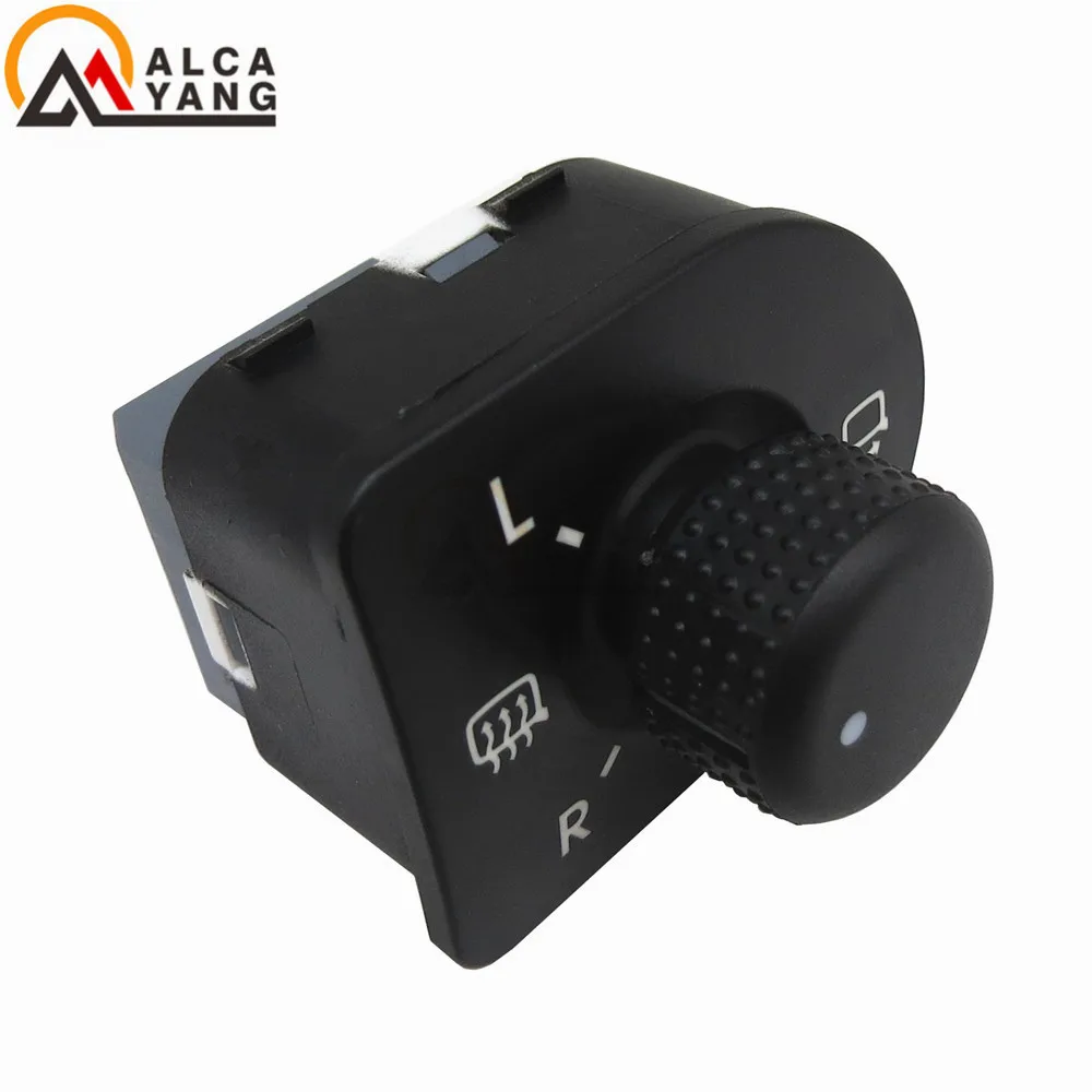 Car Electric Power Door Side Rearview Mirror Power Control Switch Knob For V/W 1J1959565E Auto Car Parts