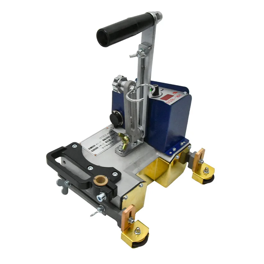 Carregador de solda automático com ângulo para estrutura de aço, trole de solda automático portátil til til 22w
