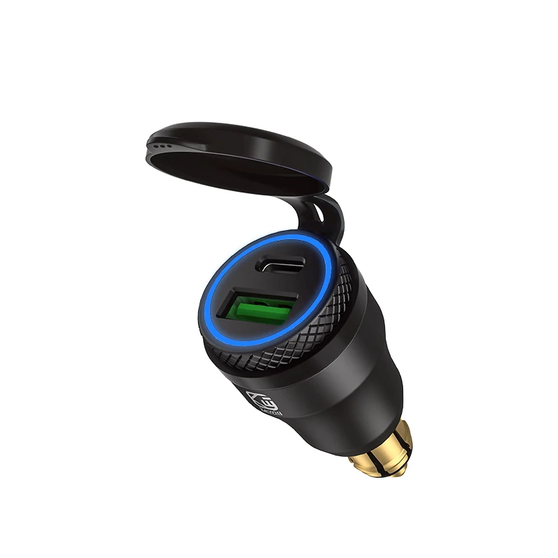 

For BMW's full range of European modified cigarette lighter adapters with USB dual interface R1200GS/R1250GS/ADV/F900R/F900XR