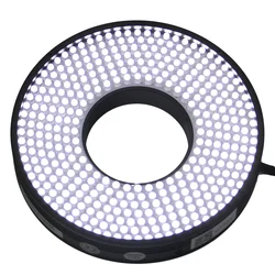 0° 90° Degree Zero Angle Straight Direct Angle Industrial Surface Visual Inspection Emitting LED Ring Circular Lighting Source