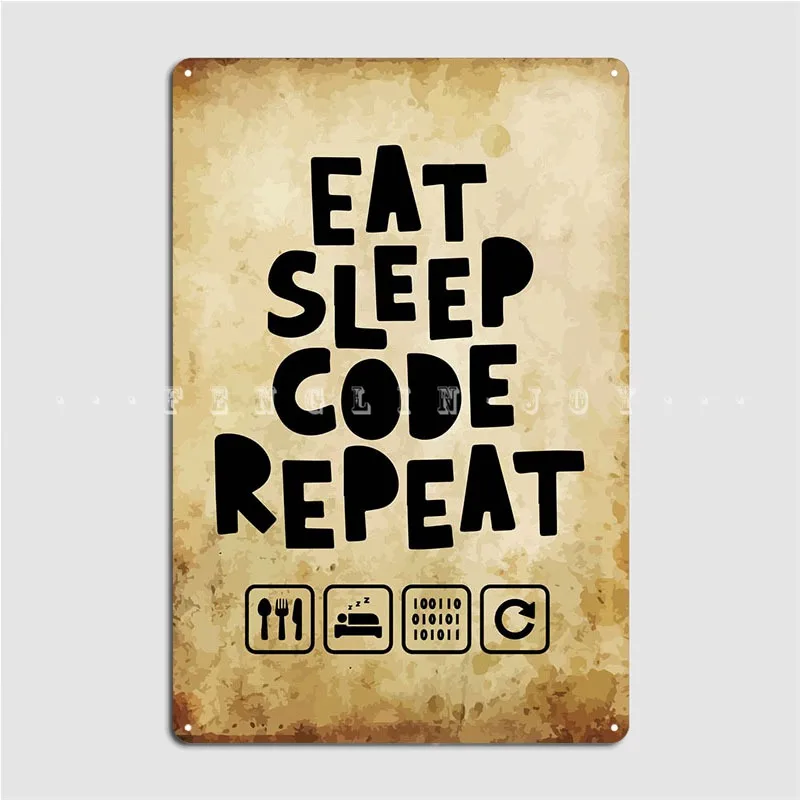 Programmer Metal Plaque Poster Pub Wall Plaques Retro Tin Sign Poster