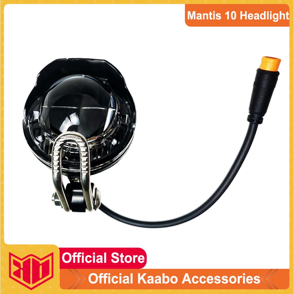 Original Kaabo Mantis 8 Kaabo Mantis10 Front 12V LED Headlight with Horn for New Version Kaabo Mantis 8/10 Kaabo Accessories