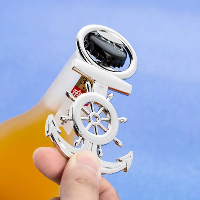 100pcs New creative metal beer bottle opener gift wedding gift holiday gift small gift boat anchor bottle opener