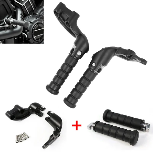 Para Indian Scout 2015-2024 Scout Sixty 2016-2024 Scout Bobber 2019-2024 soporte de montaje de reposapiés de pasajero de motocicleta