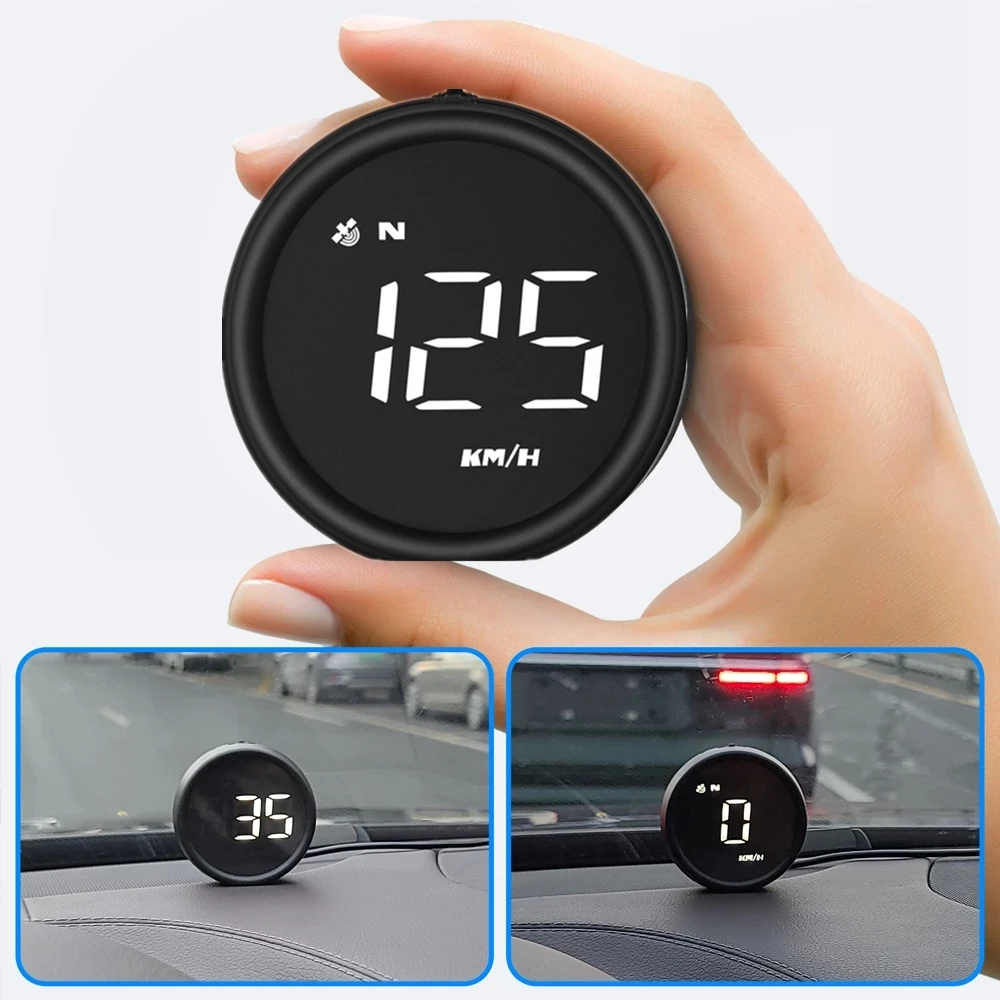 

Multi Function GPS HUD Gauge Head Up Display Digital LCD On-board Computer for Car Truck Motorcycle Boat MPH Speedometer