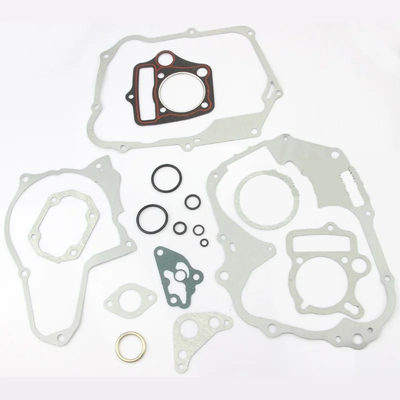 Motorcycle Engine Gasket Kit Motor Cylinder Gaskets Head Base For 50 70 90 110CC Engines Dirt Pit Bike ATV Scooter Quad Buggy