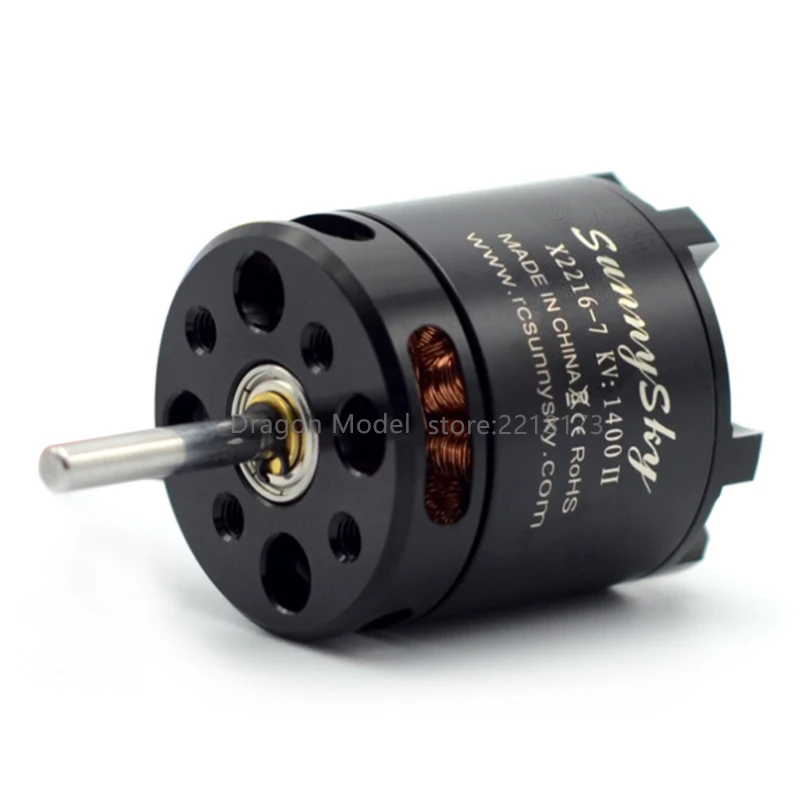 SunnySky X2216 2216 880KV 1250KV 1400KV 2400KV II Outrunner Brushless Motor For RC Models 3D Airplane Drone