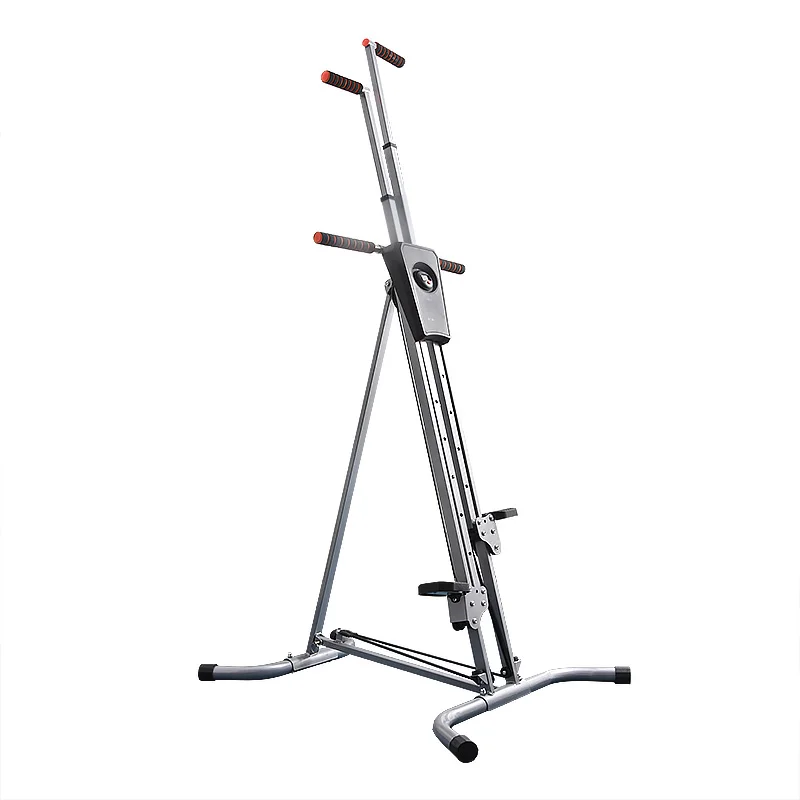 Vertical Climber Stepper Foldable Stepping Fitness Climbing Step Machine Equipment Accurate Lcd Step Counter 5-Gear Adjustment