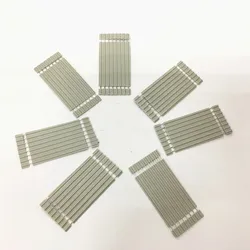 10pcs UL2651-26AWG 2.54mm Spacing Hard grey ribbon cable 8P*40mm 0.14 Square Flat Cable Machine Welding line 4Cm connecting line