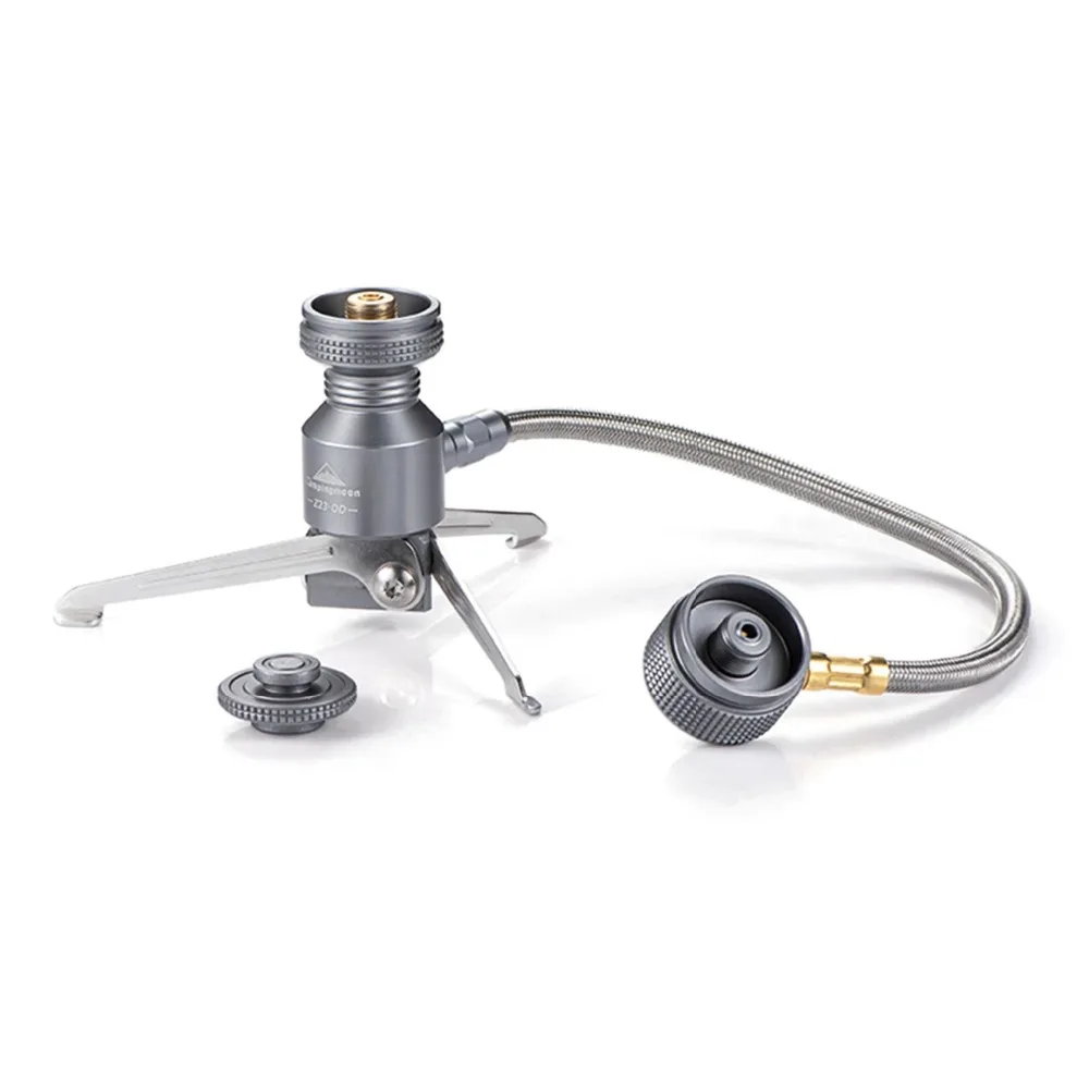 Trípode para exteriores, adaptador para contenedor de butano, conector para estufa plegable, soporte para soporte de gas, equipo de camping - details 2