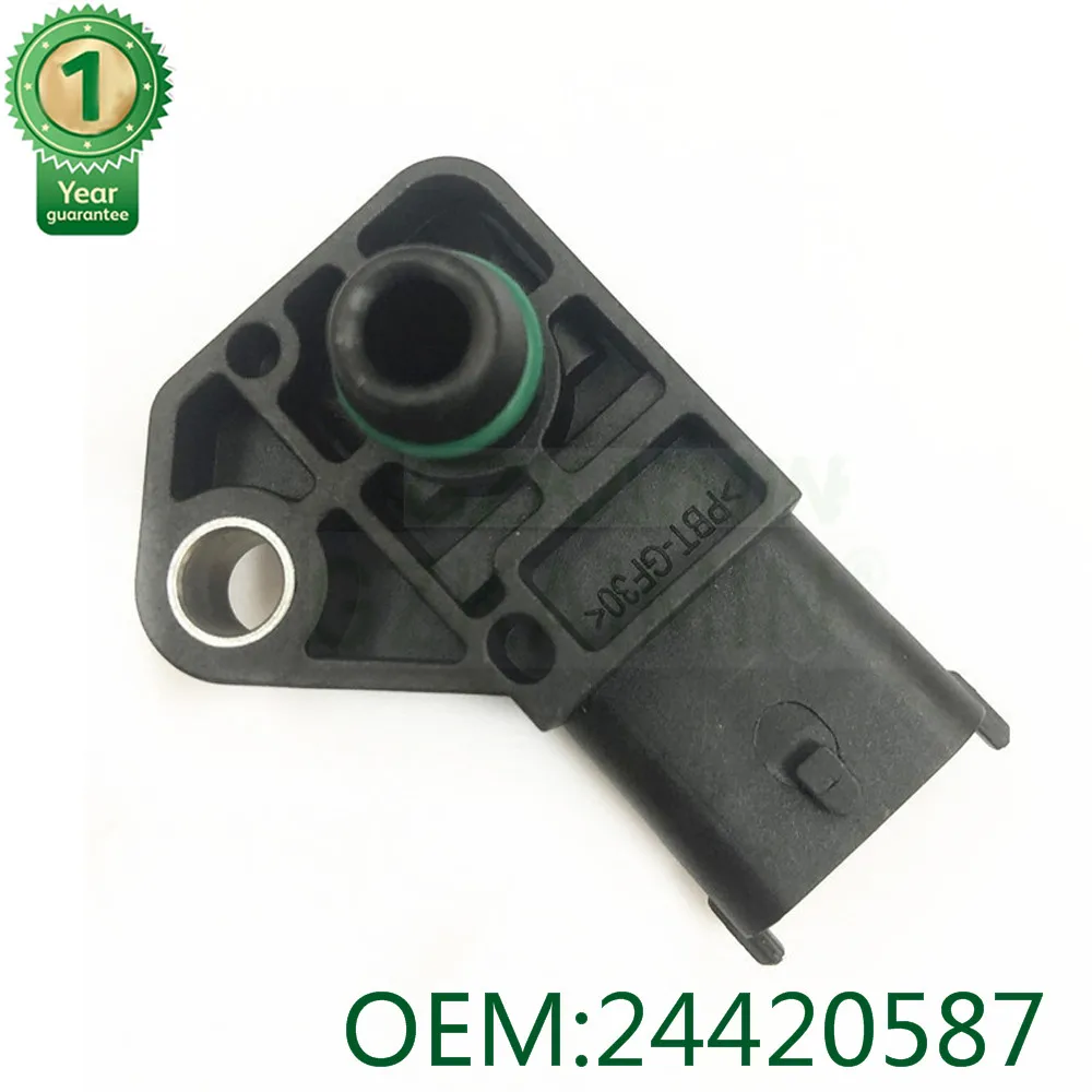 High Quality MAP Sensor For Vauxhall/Opel Corsa 1.0 1.2 1.4 MK3/D 2006-14 OEM 12575467 24420587