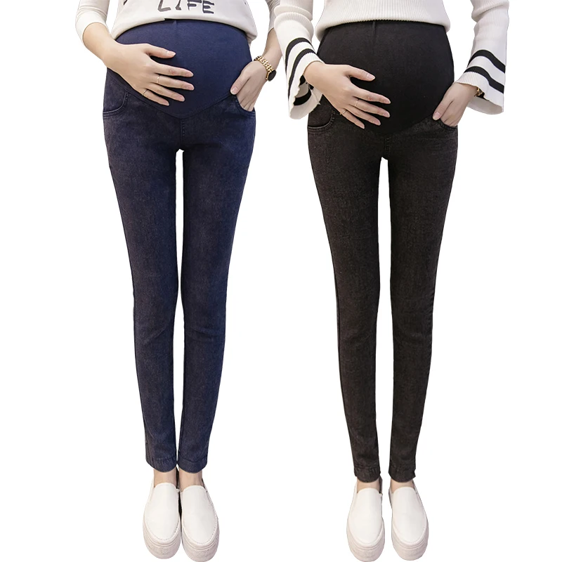 Pencel Jeans Women Pregnancy Maternity Clothing Jeans Black Pants For Pregnant Women Clothes Nursing Trousers Denim Jeans Womens