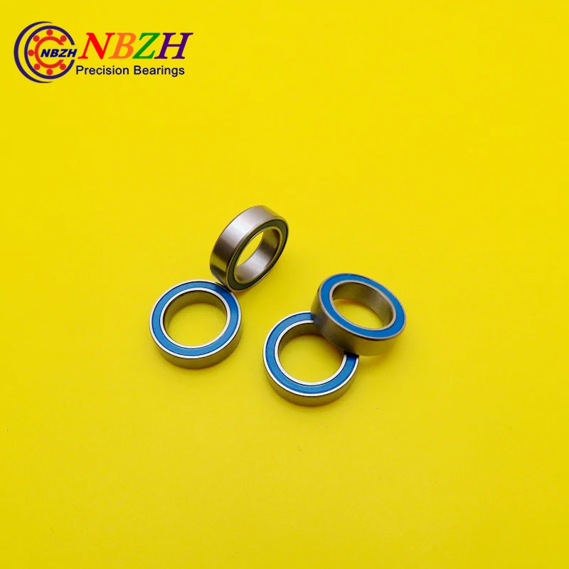 

NBZH Bearing10pcs/Lot High Quality ABEC-3 Z2V2 Blue Double Rubber Sealing Cover Deep Groove Ball Bearing 6700-2RS 10*15*4 Mm