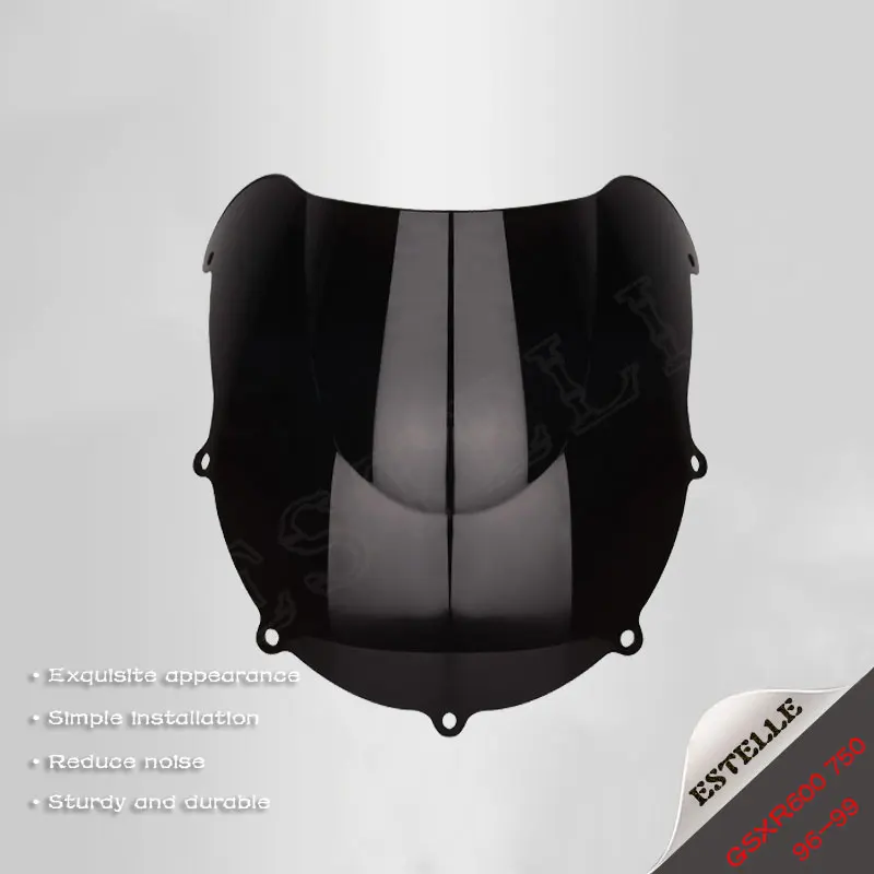 For  Suzuki GSXR600750 1996 1997 1998 1999Motorcycle Double Bubble Windshield Windscreen Windproof