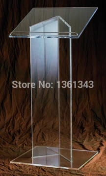 

Clear acrylic podium Hot Custom acrylic podium Acrylic Lectern Plexiglass Pulpit acrylic podium