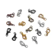50 Lobster Clasps with Jump Rings for Jewelry DIY #4