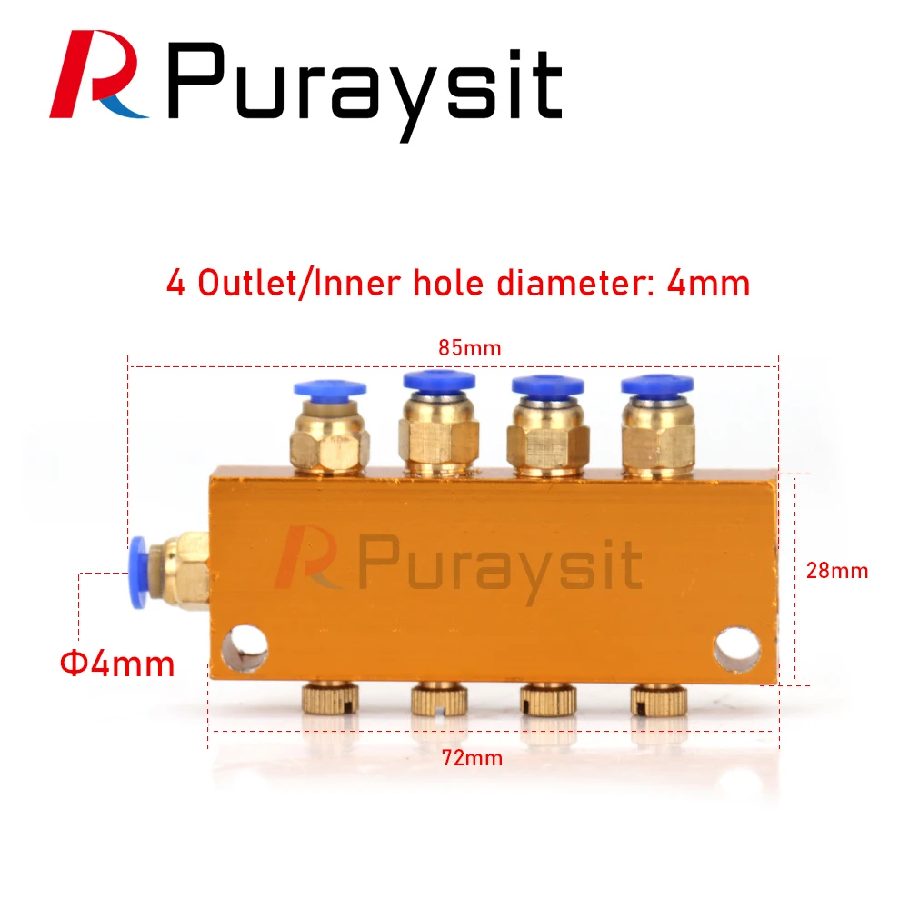 CNC Engraving Router machine Handle Oil Pump Kit Oil outlet M8X1 Φ4mm Manual Oil Pump Manual injection pumps lubrication pump