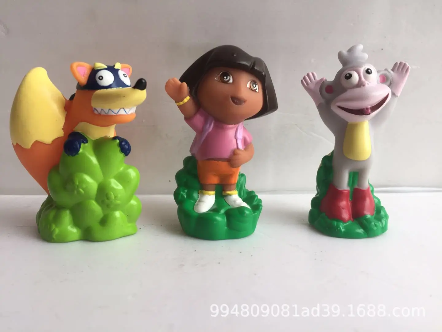 3pcs/lot 8cm Dora Adventure Anime PVC Action Figure Collection Model Toy Doll Gift for Kids Movie & TV Action Figure