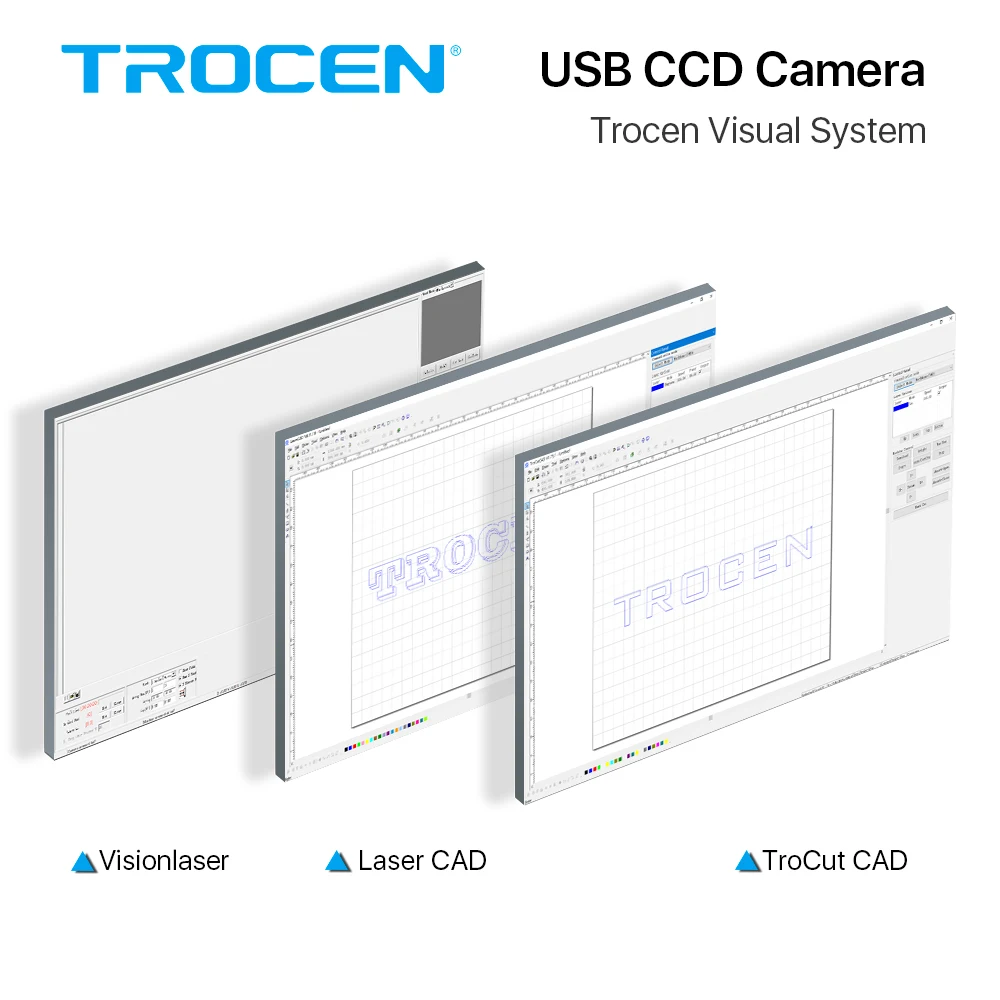 Trocen USB Small Camera Control System CCD Visual Cutting Use for AWC7824 controller Laser Cutting Engraving Machine