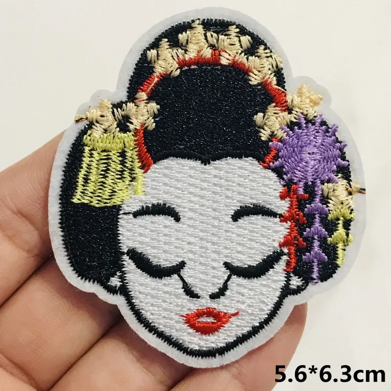 1 pz Harajuku giappone Patch ricamo per abbigliamento ferro fai da te su toppe sulla borsa dei vestiti accessori Patch personalizzati