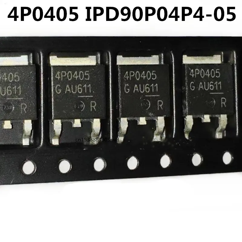 

Original 10PCS/ 4P0405 IPD90P04P4-05 TO-252 -40V -90A