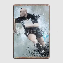Jonah Lomu All Blacks Rugby Legend Metal Sign Wall Pub Club Bar Classic Mural Painting Tin Sign Poster