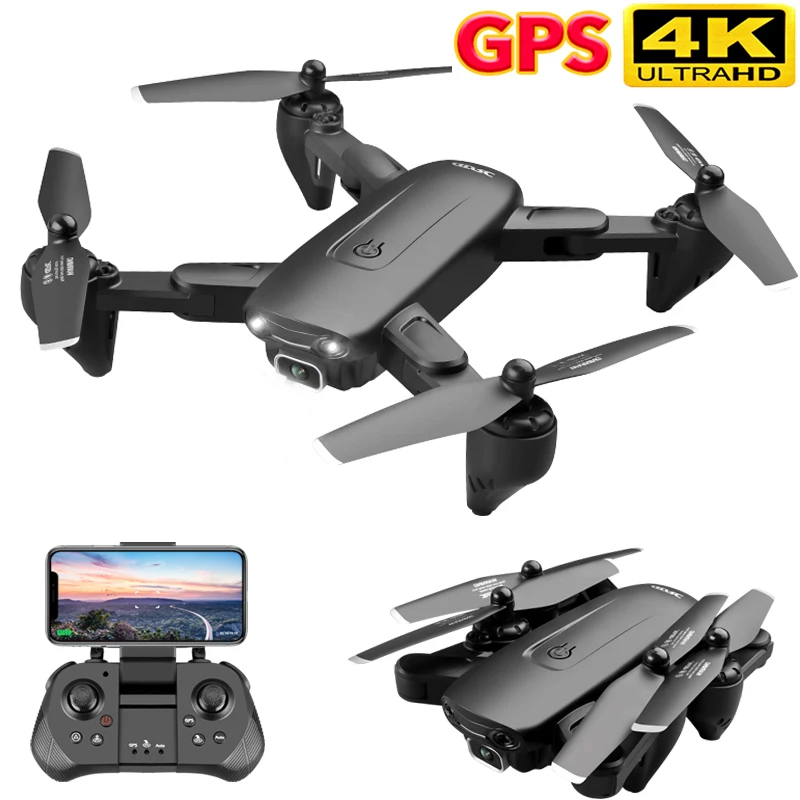 F6 RC GPS Drone 4K Dual HD Camera Professional FPV Drones with 5G WiFi Optical Flow Foldable RC Quadcopter Dron