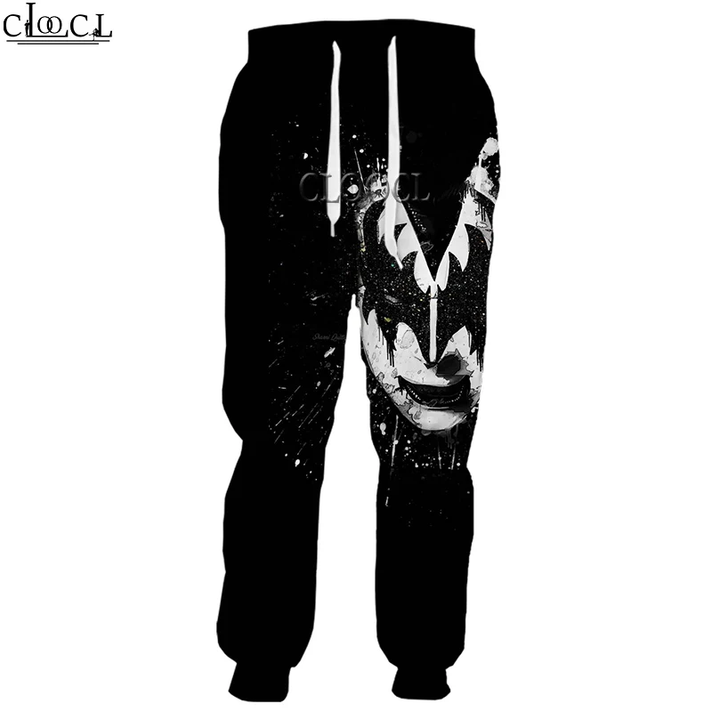 CLOOCL Newest Rock Singer KISS Band Trousers 3D Print Men Women Hip Hop Harajuku Autumn Casual Style Pants Drop Shipping