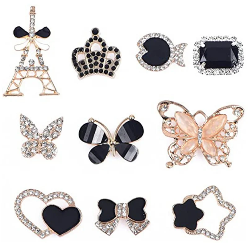 

New Customized Luxury Shoe Decoration Accessories DIY Charm Luxury Shoe Decoration for Women Kids