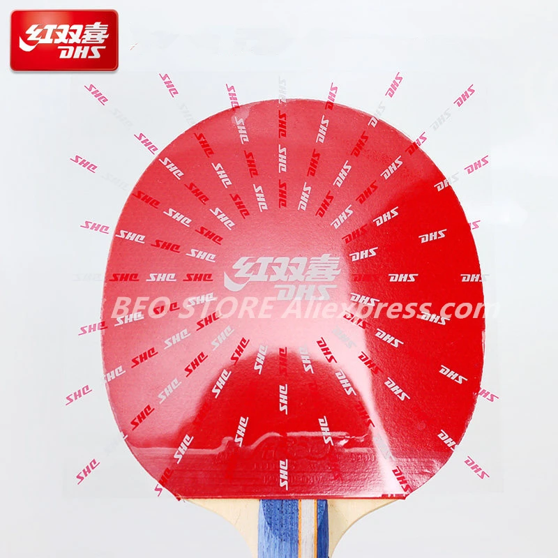 10 pezzi DHS Ping Pong Pellicola protettiva protettiva in gomma ping pong paddle bat set accessori