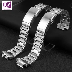 Stainless Steel watchband for casio GW-B5600 DW5600/M5610/GMW-B5000/GA2100/GM-2100 GM5600 watch band metal steel strap Bracelet