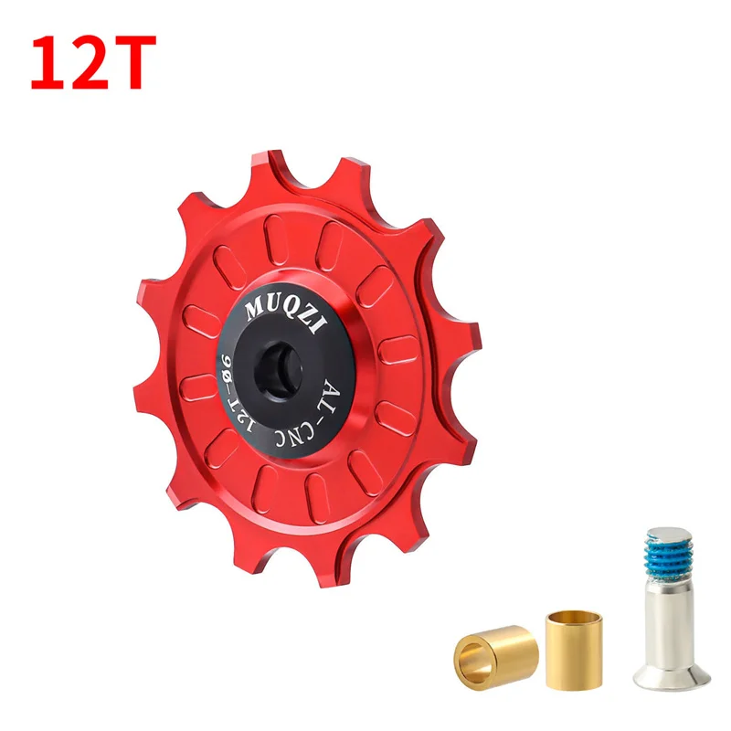 MUQZI Keramiklager Stützrad 11T 12T 13T 14T 15T 16T 17T MTB Rennrad Schaltwerk Ultraleichte Riemenscheiben