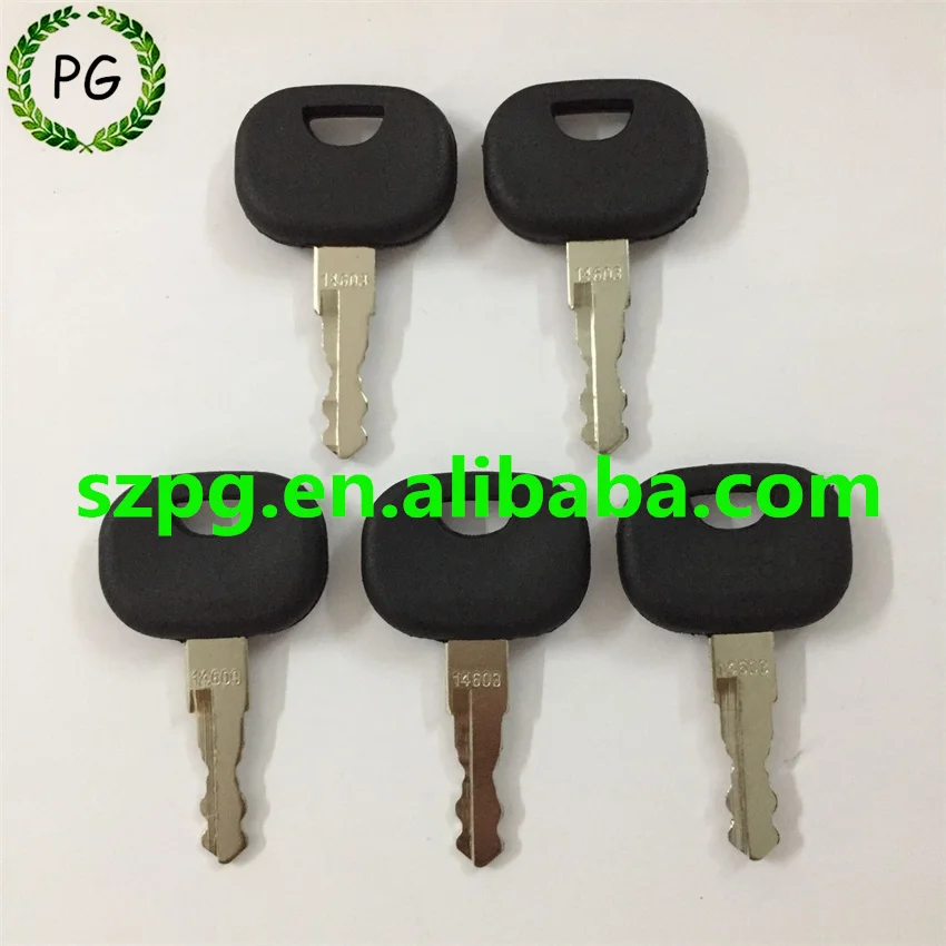 5PCS 14603 Key for Dynapac Terex Vibromax New Holland NH JCB Bomag