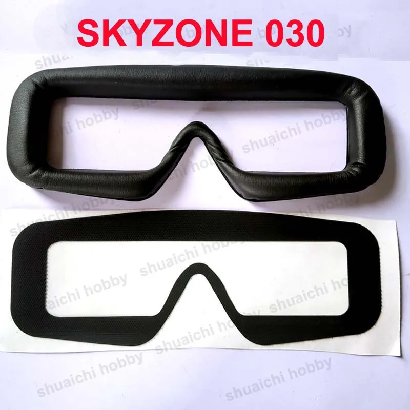 1PCS SKYZONE 03O 02C 02X 020 FPV Glasses Thickened Foam Sponge Pad Leather Eye Mask Cushion Nose Protective Cover for Goggles