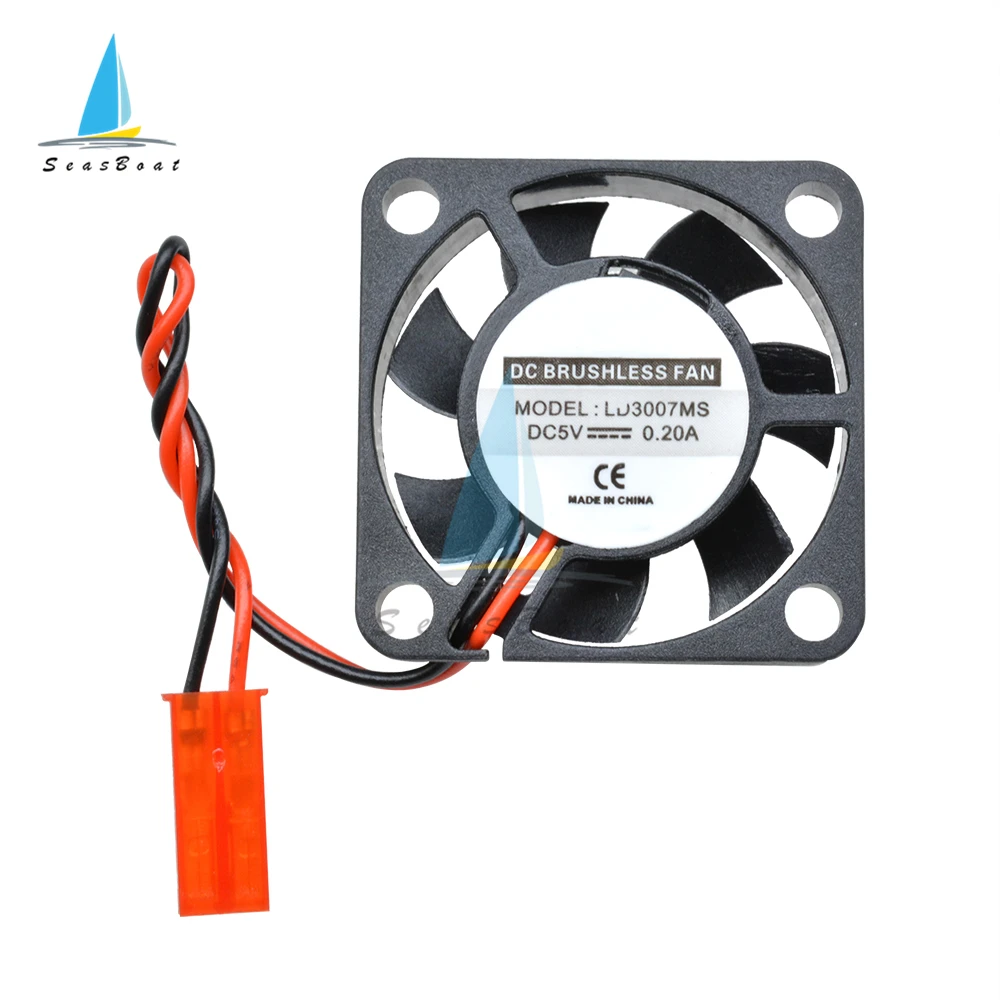 Mini Brushless Fan DC 5V 0.2A 30X30X7mm Computer PC CPU Case Cooling Fan 2PIN Cooler Fans