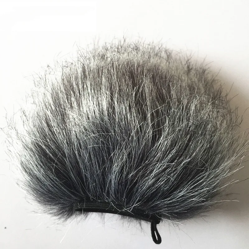 Funda de piel Artificial para micrófono, protector de viento para SONY PCM-D10, PCM-D10