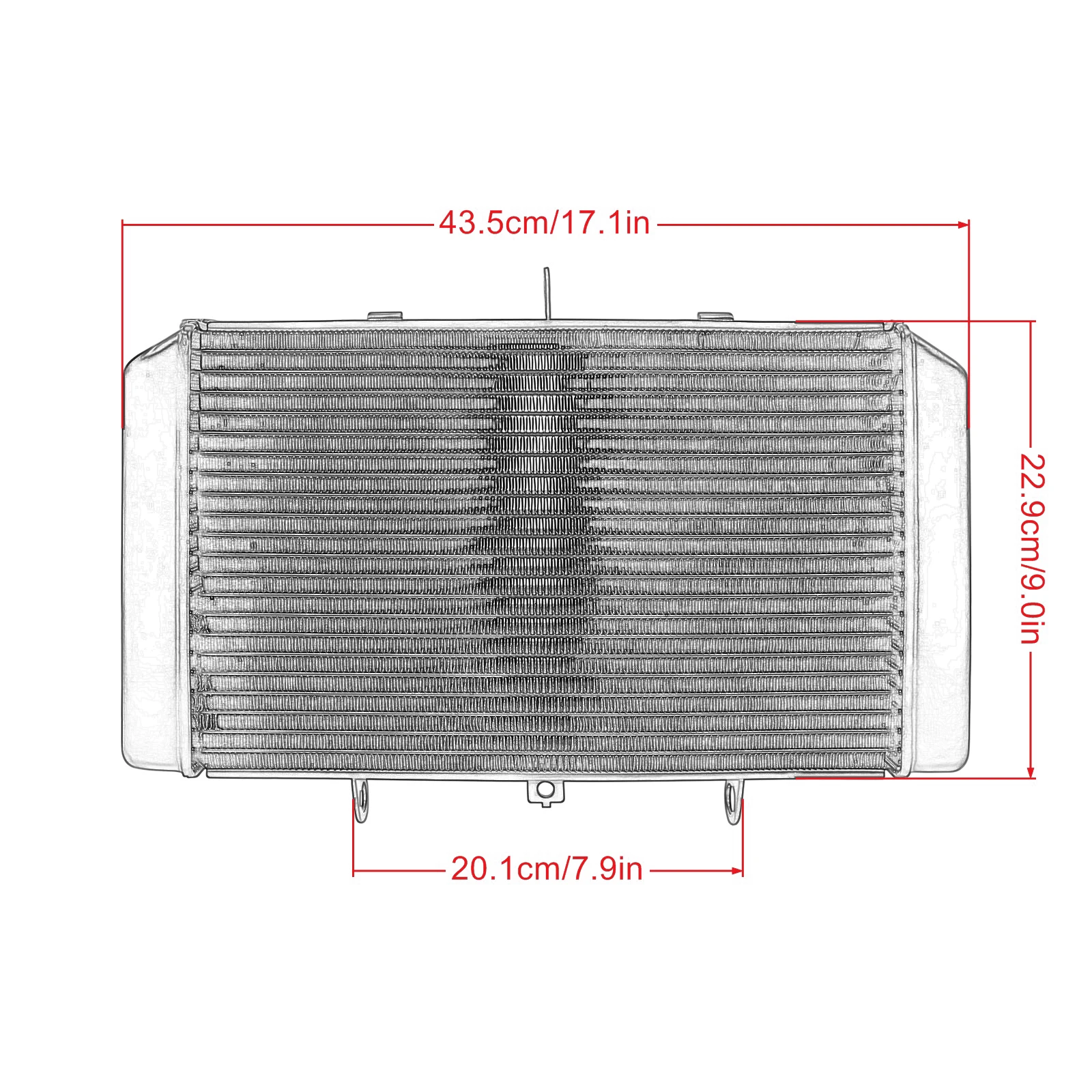 Z1000 2010-2016 Motorcycle Engine Radiator Cooler Coolant Cooling Water Tank For Kawasaki NINJA Z800 2013-2015 Z750 2007-2012