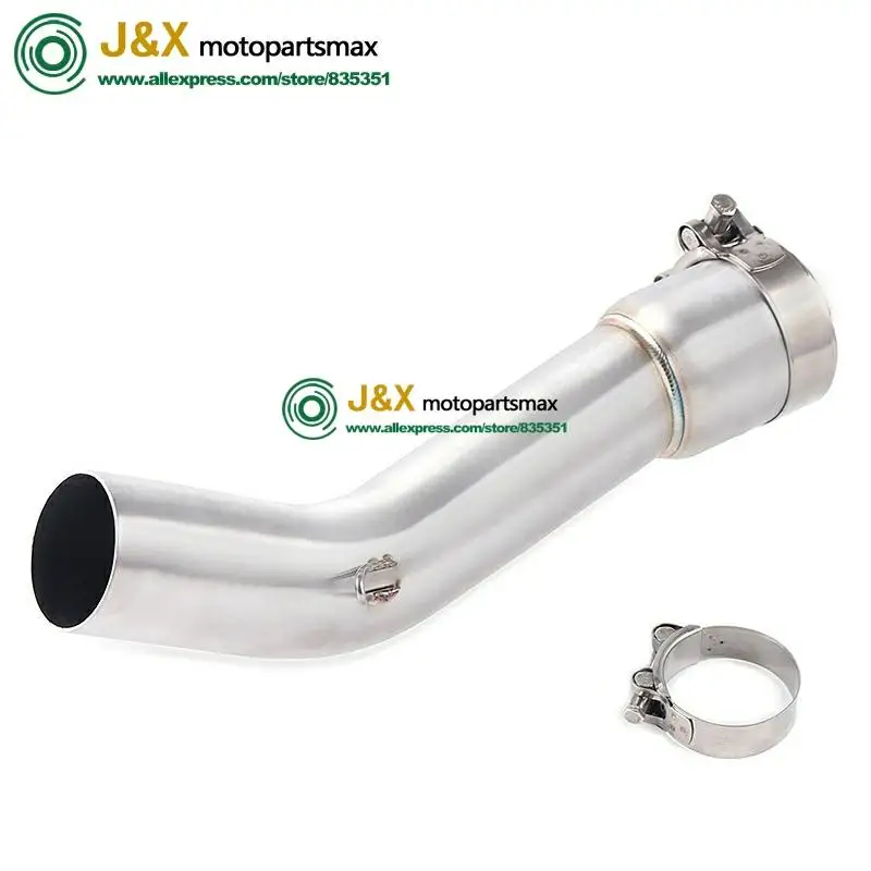 For YAMAHA FZ1 N S F FZAER FZ1N FZ1000 ZX1000 2005-2016 Slip On Motorcycle Escape Muffler Exhaust Middle Link Pipe