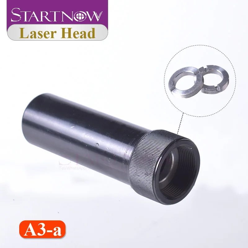 CO2 Laser Head Set With Focus Lens Device and 3rd Mirror Mount & Air Nozzle CO2 Laser Jet For Laser Machine Mechanical Parts