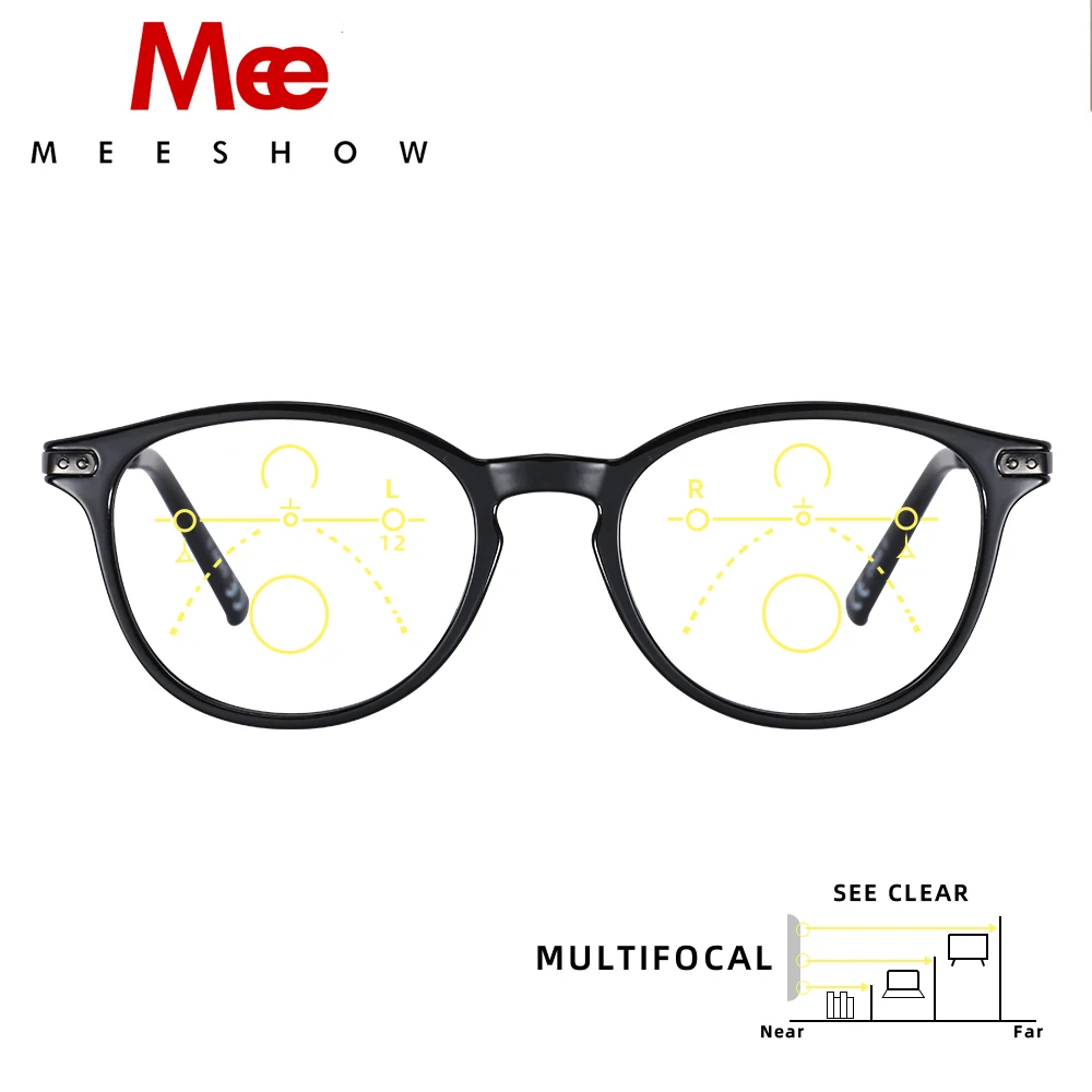 

Meeshow Multifocal Reading Glasses Elegant Retro Europe Style Women Glasses Eyeglasses Lesebrillen +1.0 +1.5 +2.0 +2.5 +3.0 1932