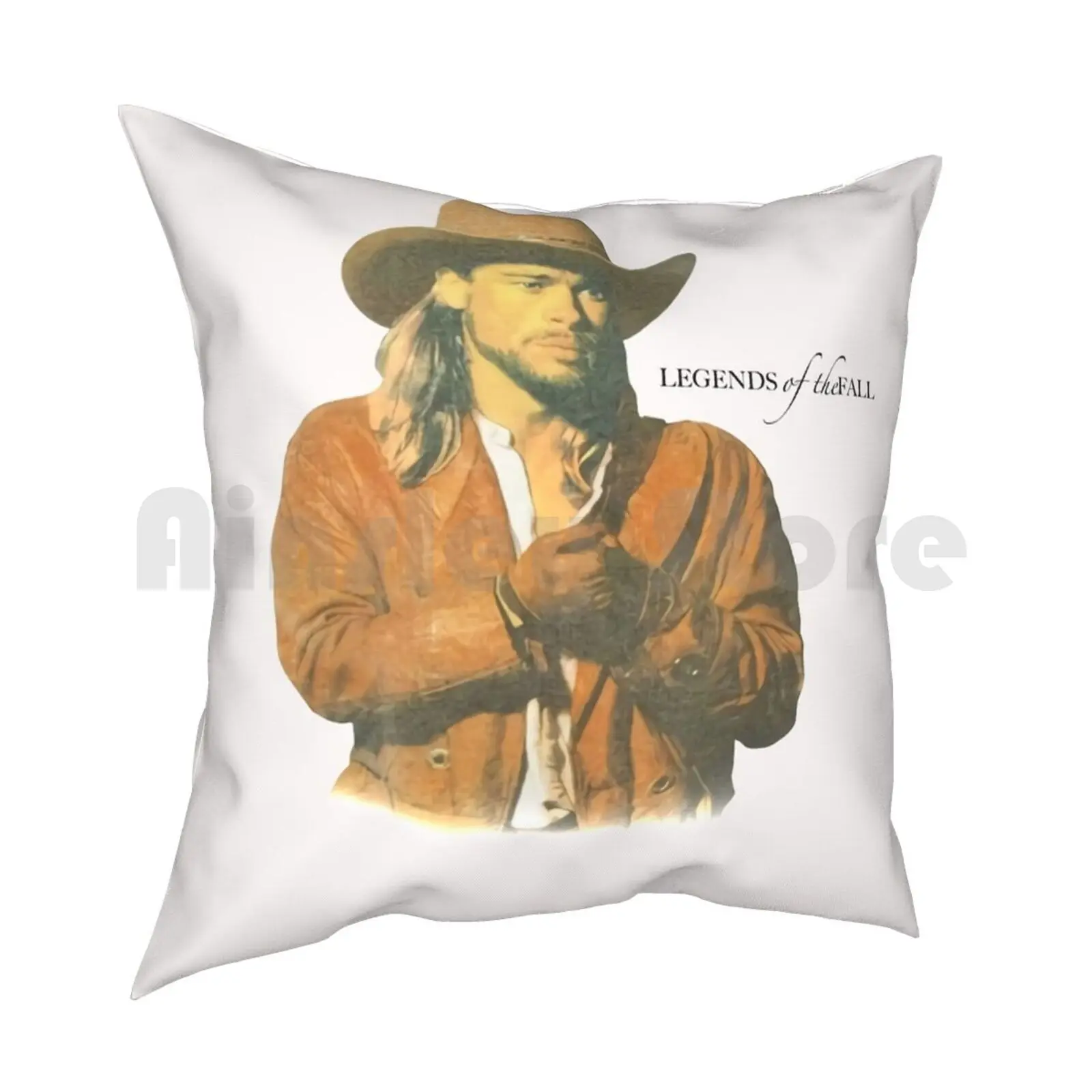 1994 Legends Of The Fall Stanley Desantis Brand Brad Pitt Pillow Case Printed Home Soft Throw Pillow Movies Like Legends