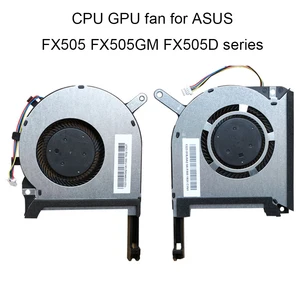 Ventiladores de refrigeração gpu para cpu de laptop, para asus rog strix fx505 fx505g fx505ge fx505d tuf, ventiladores para jogos de computador 13nr00s0m111 2011 8 principais vendas roteador gamer asus - №1