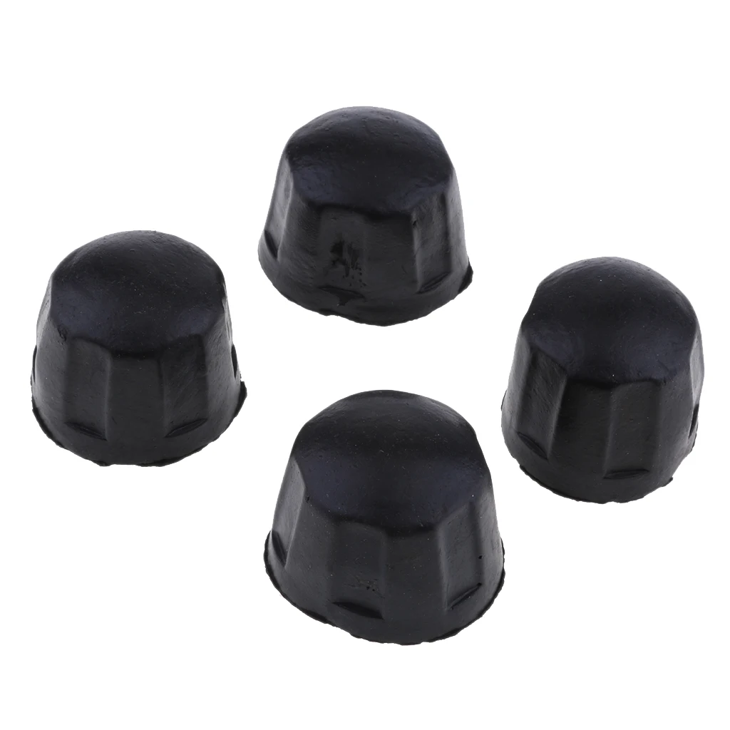 4 Pcs DUST AXLE NUTS COVERS CAPS For 50cc 70cc 90cc 110cc 125cc ATV QUAD 42mm/1.65''