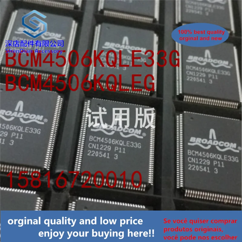 

1pcs 100% quality orginal new BCM4506KQLE33G BCM4506KQLEG TQFP best qualtiy