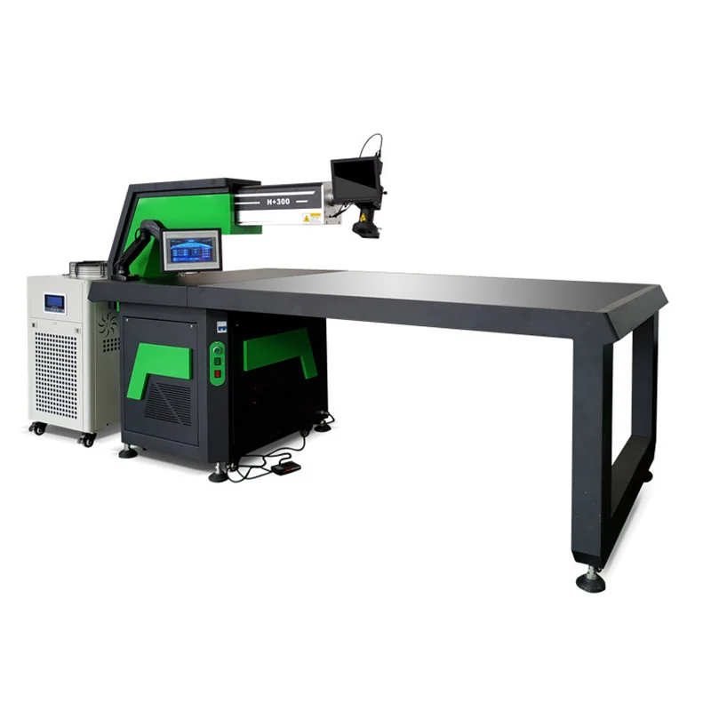 CNC 300W 500W High Precision Standard Desktop Letter Aluminum Letter Fiber Laser Spot Welding Machine & Handheld Welding Machine