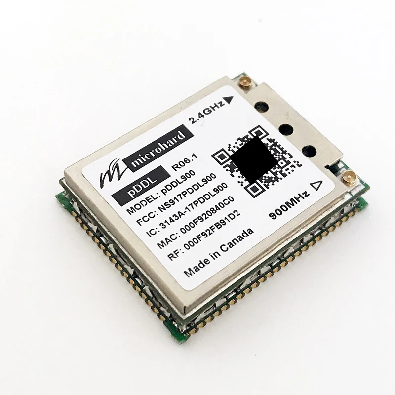 Microhard pDDL900 digital and image transmission integrated  wireless module MHS118100 915MHz 3.3V