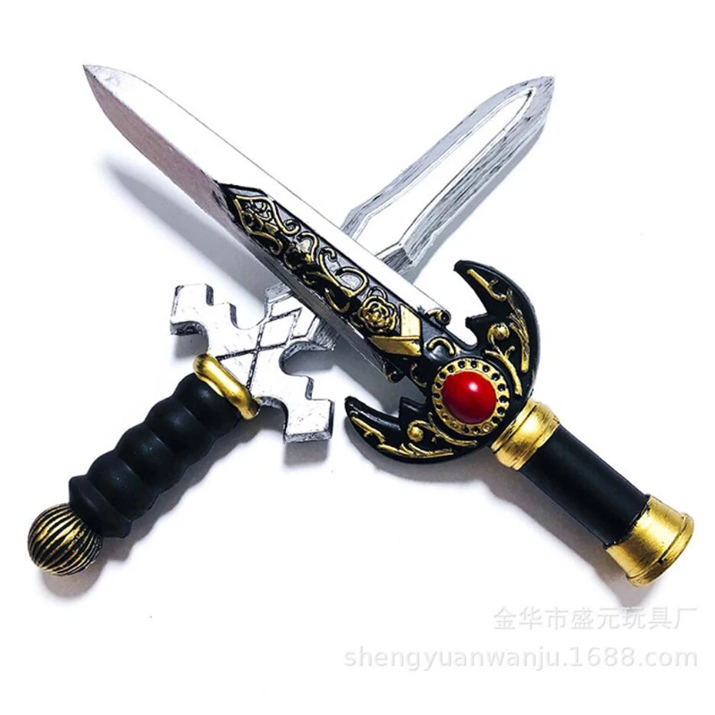 Halloween Cosplay Prop 32cm Cosplay 7 Styles Dagger Sword Weapon Prop Role Play PU Weapon Kids Role Play Gift