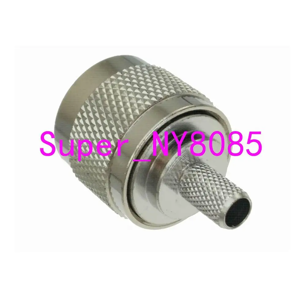 10pcs Connector N male Plug crimp RG8X RG-8X LMR240 cable RF Coaxial Wire Terminals straight