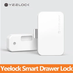 Original Youpin YEELOCK Smart Drawer Cabinet Lock Keyless Bluetooth APP Unlock Anti-Theft Child Safety File Security