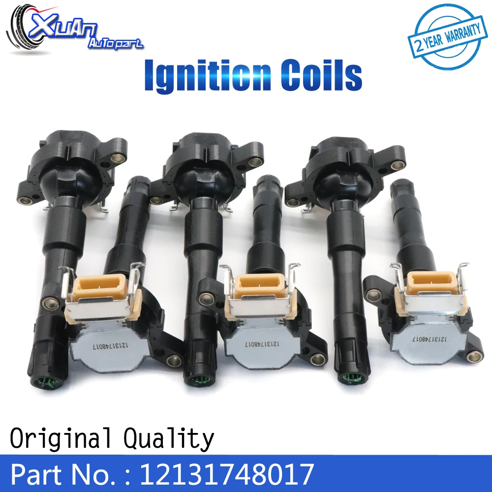 XUAN 12131748017 Ignition Coil For BMW 323CI IS CI 325I XI 328CI 330CI 525I 528I 530I 540I 740I 750IL 840CI 850CI M3 M5 X5 Z3 Z8